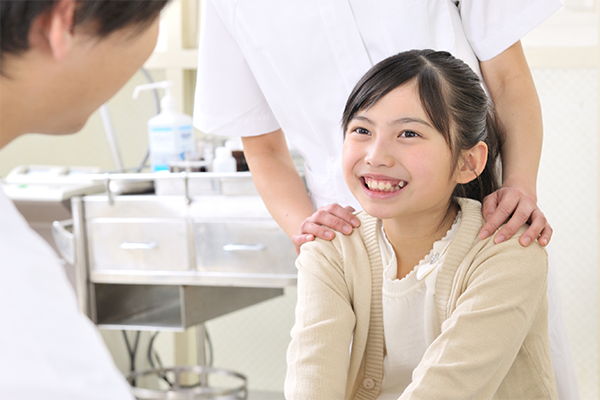 未成年の方の受診について